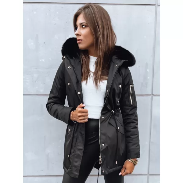  Kabát DSTREET GODDESS TY3867 FEKETE 