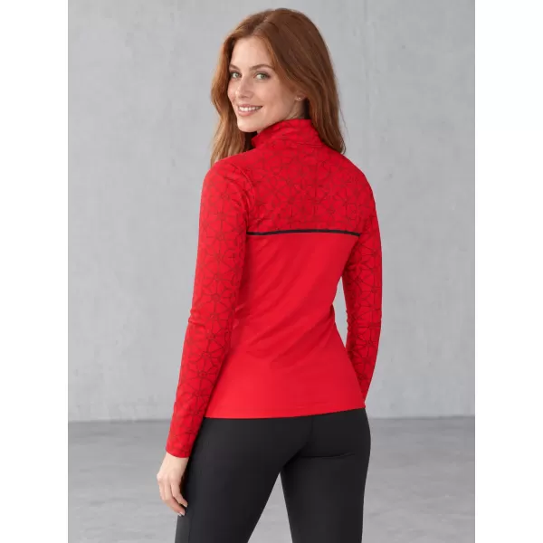  Női funkcionális Thermo pulóver prémium ALTISPORT VOJ/ALW053TER03 PIROS 