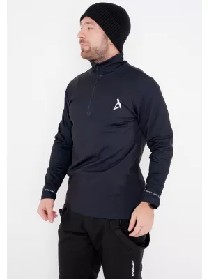 Férfi funkcionális Thermo pulóver prémium ALTISPORT VOJ/ALM000TER03 FEKETE