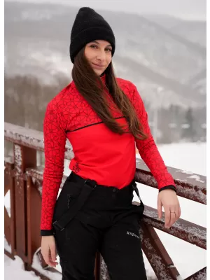 Női funkcionális Thermo pulóver prémium ALTISPORT VOJ/ALW053TER03 PIROS