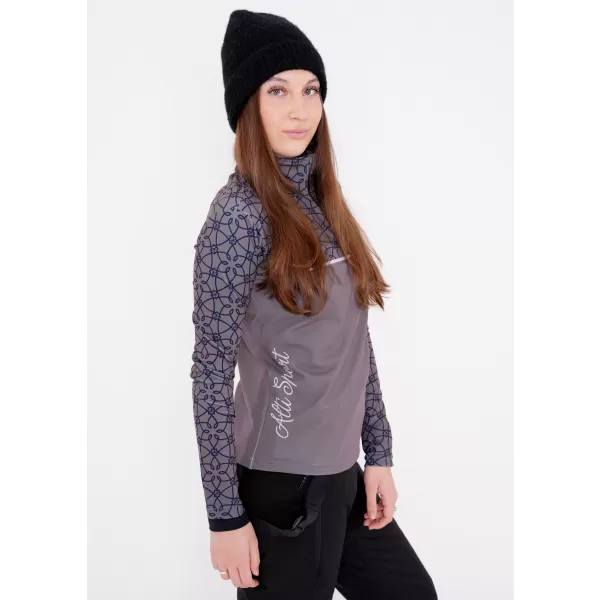  Női funkcionális Thermo pulóver prémium ALTISPORT VOJ/ALW053TER03 SZÜRKE 