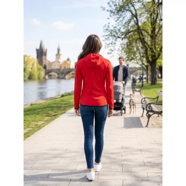  Női funkcionális sportpulóver ALTISPORT ALW056418 PIROS 