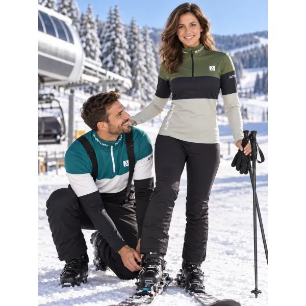  Női funkcionális Thermo pulóver prémium ALTISPORT VOJ/ALW051TER03 KHAKI 