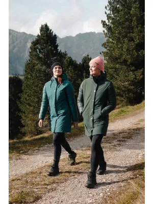 Női télikabát NORDBLANC WARMHUG NBWJL8073 SÖTÉTZÖLD