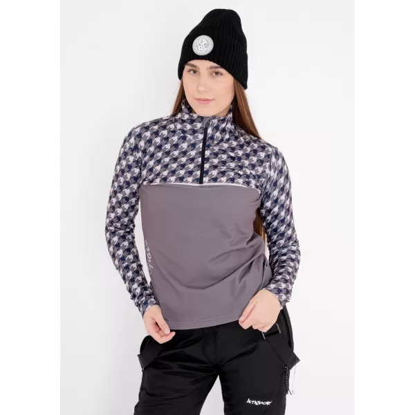  Női funkcionális Thermo pulóver prémium ALTISPORT VOJ/ALW048TER03 SZÜRKE 