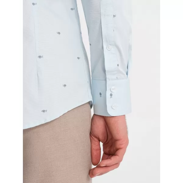  Ing OMBRE OM-SHCS-0156 KÉK 