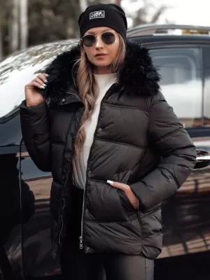 Női kabát DSTREET NORDKOLL TY4711 FEKETE