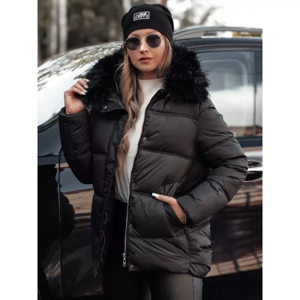  Női kabát DSTREET NORDKOLL TY4711 FEKETE 