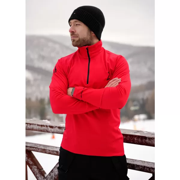  Férfi funkcionális Thermo pulóver prémium ALTISPORT VOJ/ALM000TER03 PIROS 