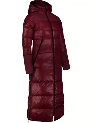 Női télikabát NORDBLANC WINTERNIGHT NBWJL8077 BURGUNDIA