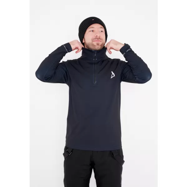  Férfi funkcionális Thermo pulóver prémium ALTISPORT VOJ/ALM000TER03 FEKETE 