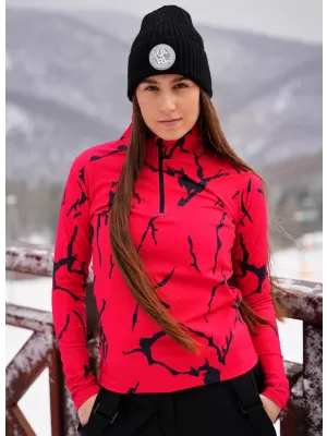 Női funkcionális Thermo pulóver prémium ALTISPORT VOJ/ALW052TER03 PIROS