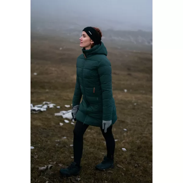  Női télikabát NORDBLANC MOMENTS NBWJL8076 SÖTÉTZÖLD 