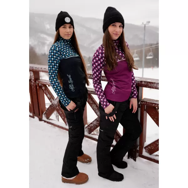  Női funkcionális Thermo pulóver prémium ALTISPORT VOJ/ALW048TER03 LILA 