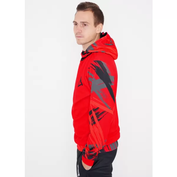  Férfi prémium funkcionális pulóver ALTISPORT VOJ/ALM039MI01 PIROS 