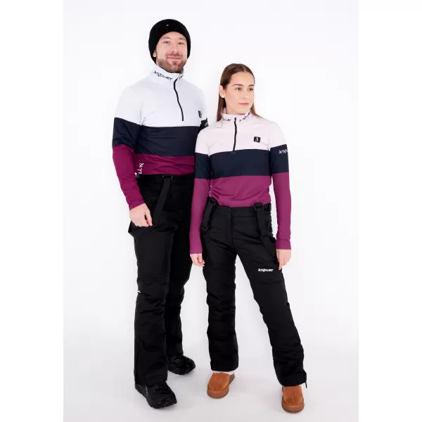  Férfi funkcionális Thermo pulóver prémium ALTISPORT VOJ/ALM051TER03 BURGUNDIA 