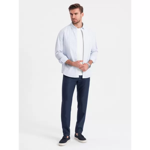 Nadrág OMBRE OM-PACP-0182 SÖTÉTKÉK 