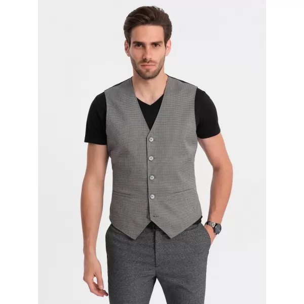 Mellény OMBRE OM-BLZV-0111 SZÜRKE 