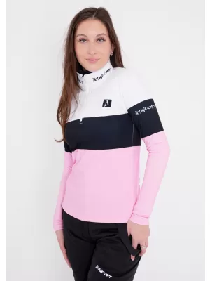 Női funkcionális Thermo pulóver prémium ALTISPORT VOJ/ALW051TER03 FEHÉR -DAGANAT