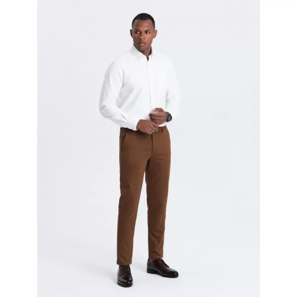  Nadrág OMBRE OM-PACP-0190 KARAMELLA 