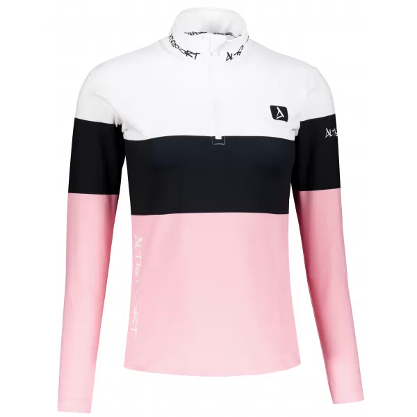  Női funkcionális Thermo pulóver prémium ALTISPORT VOJ/ALW051TER03 FEHÉR -DAGANAT 