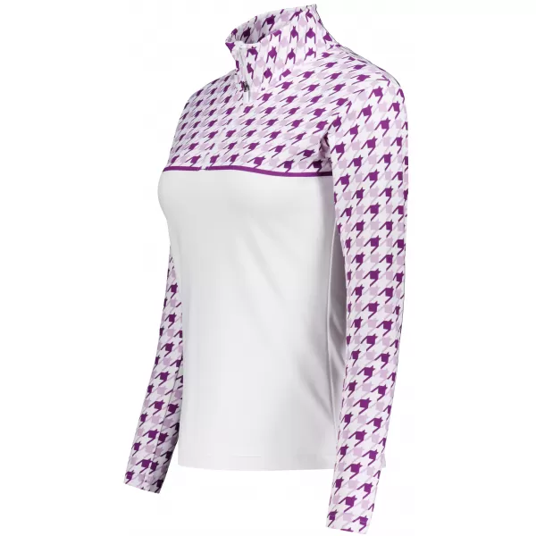  Női funkcionális Thermo pulóver prémium ALTISPORT VOJ/ALW048TER03 FEHÉR/LILA 
