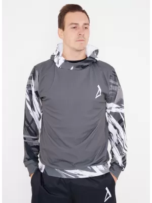 Férfi prémium funkcionális pulóver ALTISPORT VOJ/ALM039MI01 SZÜRKE