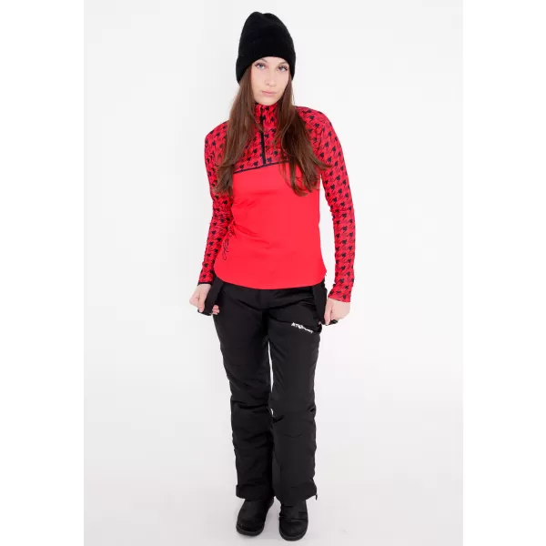  Női funkcionális Thermo pulóver prémium ALTISPORT VOJ/ALW048TER03 PIROS 