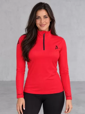Női funkcionális Thermo pulóver prémium ALTISPORT VOJ/ALW000TER03 PIROS