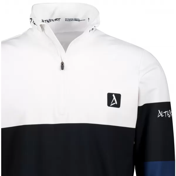  Férfi funkcionális Thermo pulóver prémium ALTISPORT VOJ/ALM051TER03 FEHÉR -BLUE 