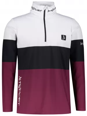 Férfi funkcionális Thermo pulóver prémium ALTISPORT VOJ/ALM051TER03 BURGUNDIA