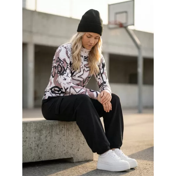  Női funkcionális Thermo pulóver prémium ALTISPORT VOJ/ALW054TER03 FEHÉR -GRAY 