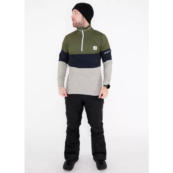  Férfi funkcionális Thermo pulóver prémium ALTISPORT VOJ/ALM051TER03 KHAKI 