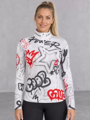 Női funkcionális Thermo pulóver prémium ALTISPORT VOJ/ALW054TER03 SZÜRKE -MENTES
