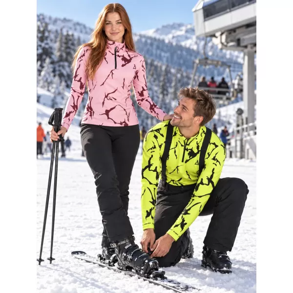  Női funkcionális Thermo pulóver prémium ALTISPORT VOJ/ALW052TER03 RÓZSASZÍN 