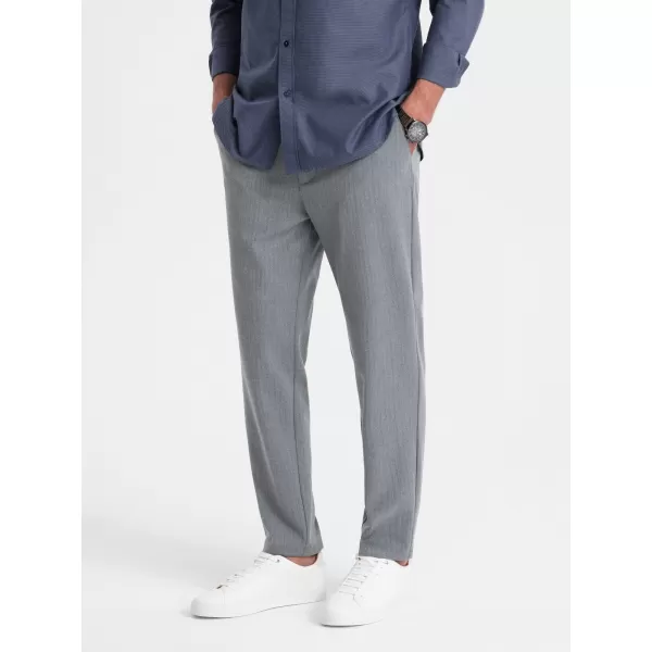  Nadrág OMBRE OM-PACP-0158 SZÜRKE 