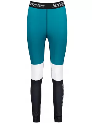 Női funkcionális termo nadrág prémium ALTISPORT VOJ/ALW051TER02 KEROZIN/FEKETE
