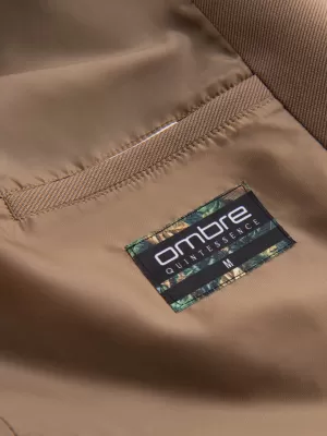 Férfi kabát OMBRE OM-COSC-0112 KÁVÉ