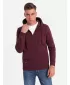 Férfi pulóver OMBRE OM-SSBZ-0160 GESZTENYEBARNA