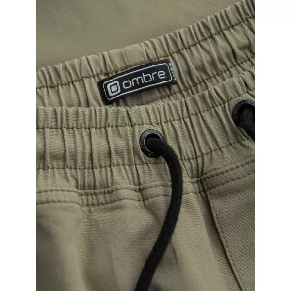  Nadrág OMBRE OM-PAJO-0125 KHAKI 