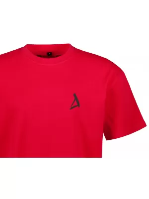 Férfi túlméretezett T -piró ALTISPORT BYB/ALM002BY102 PIROS