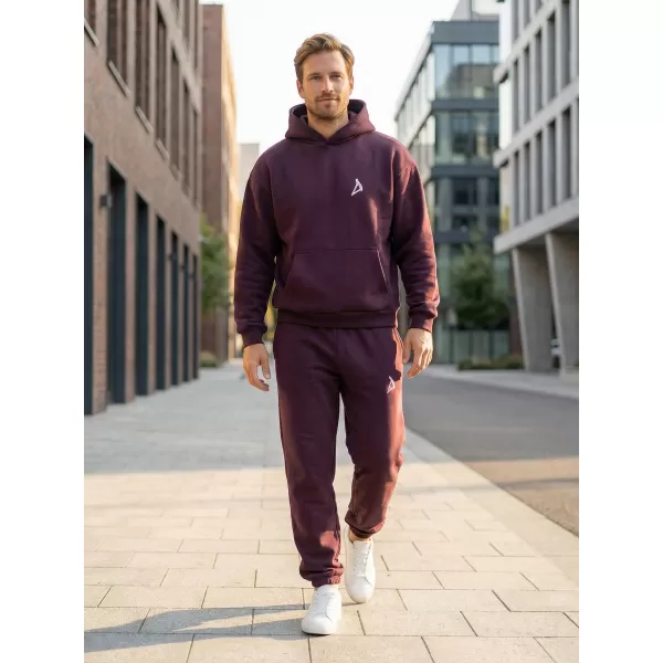  Férfi pulóver ALTISPORT BYB/ALM002BY284 BURGUNDIA 