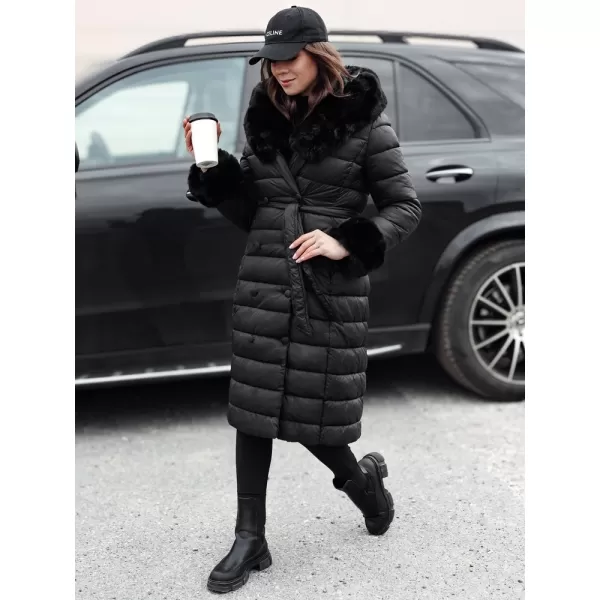  Kabát DSTREET ZAELEGANTE TY4779 FEKETE 