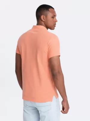 Mens t -phirt gallérral OMBRE OM-POBS-0100 ŐSZIBARACK