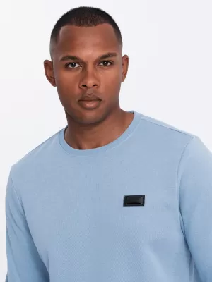 Férfi pulóver OMBRE OM-SSNZ-0136 KÉK
