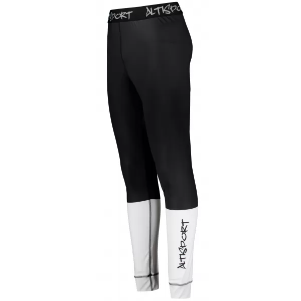  Férfi funkcionális termo nadrág prémium ALTISPORT VOJ/ALM051TER02 FEKETE -FEHÉR 
