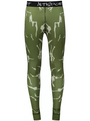 Férfi funkcionális termo nadrág prémium ALTISPORT VOJ/ALM052TER02 KHAKI