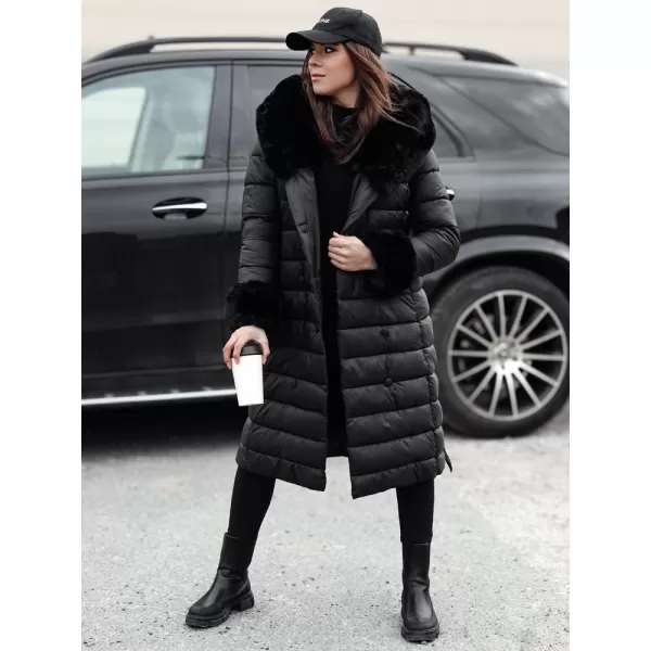  Kabát DSTREET ZAELEGANTE TY4779 FEKETE 