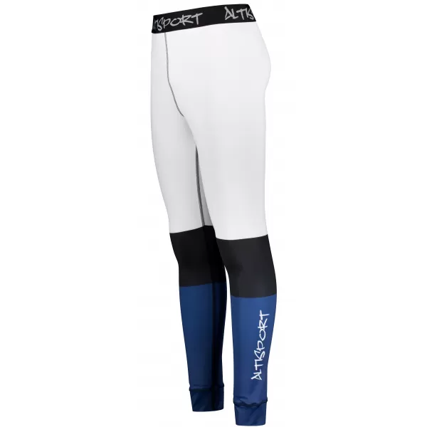  Férfi funkcionális termo nadrág prémium ALTISPORT VOJ/ALM051TER02 FEHÉR -BLUE 