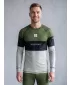 Férfi funkcionális termo t -phirt hosszú ujjú prémiummal ALTISPORT VOJ/ALM051TER01 KHAKI